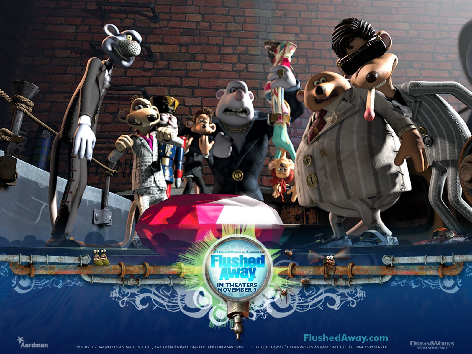 Flushed Away Characters At Eusebio Gonzalez Blog