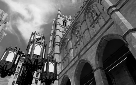 religious Notre-Dame Basilica of Montreal HD Desktop Wallpaper | Background Image