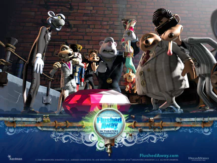 movie Flushed Away HD Desktop Wallpaper | Background Image