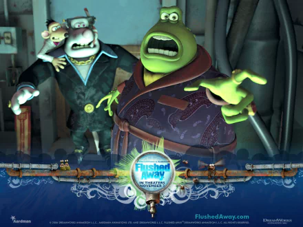 movie Flushed Away HD Desktop Wallpaper | Background Image