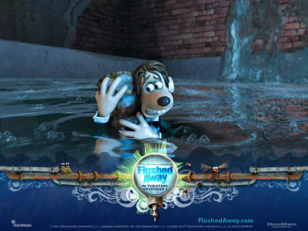 movie Flushed Away HD Desktop Wallpaper | Background Image