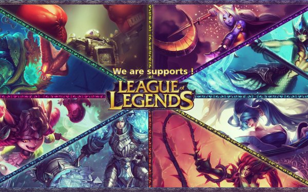 Videojuego League Of Legends Zyra Sona Nami Soraka Thresh Blitzcrank Lulu Taric Fondo de pantalla HD | Fondo de Escritorio