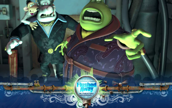 movie Flushed Away HD Desktop Wallpaper | Background Image