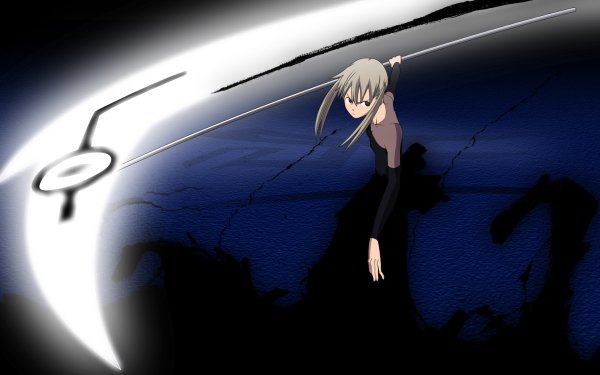 Anime Soul Eater Maka Albarn Albarn Scythe HD Wallpaper | Background Image