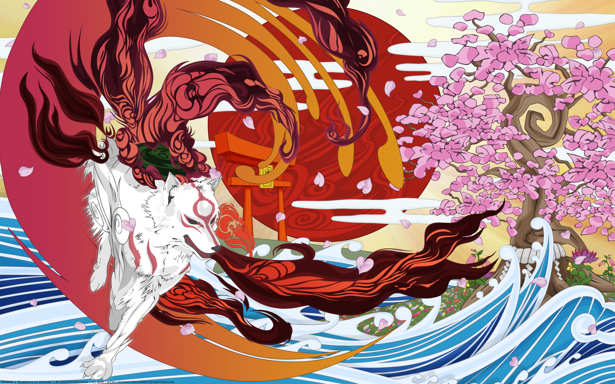 Video Game Ōkami HD Wallpaper | Background Image