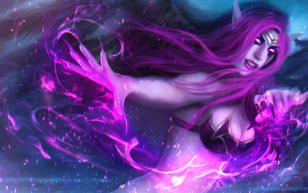 Video Game League Of Legends Morgana HD Wallpaper | Background Image