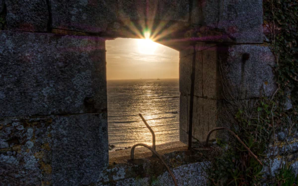  Sun through a Window