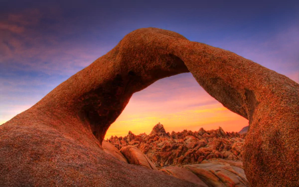  Mobius Arch after Sunset