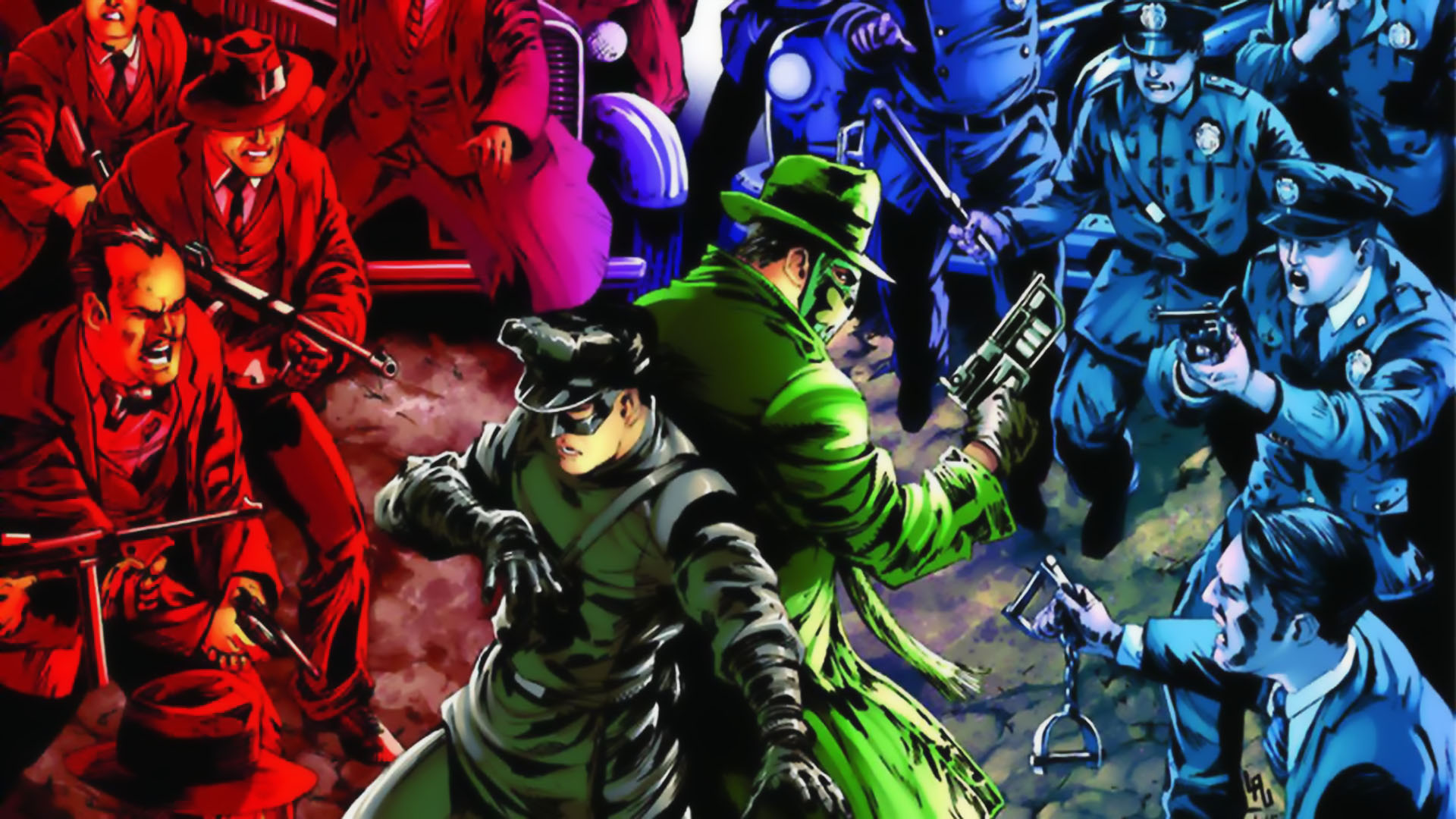 Comics Green Hornet HD Wallpaper