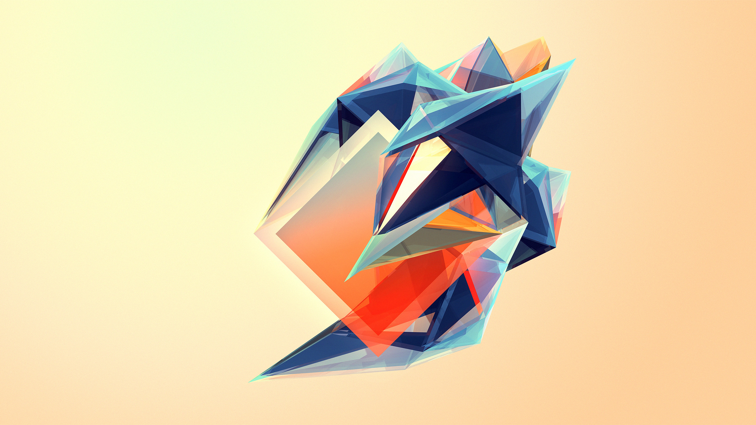 Abstract Facets HD Wallpaper | Background Image
