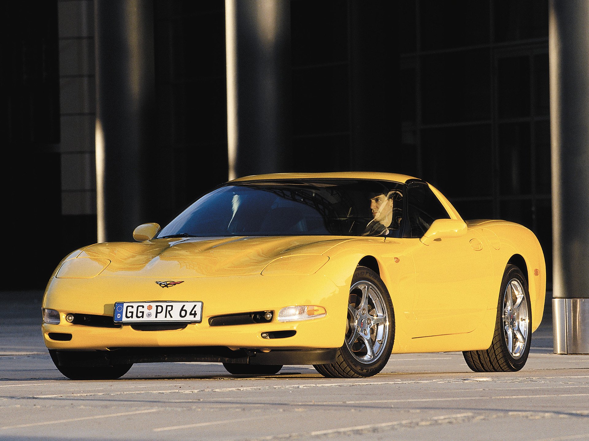 Download Chevrolet Vehicle Chevrolet Corvette (C5) HD Wallpaper