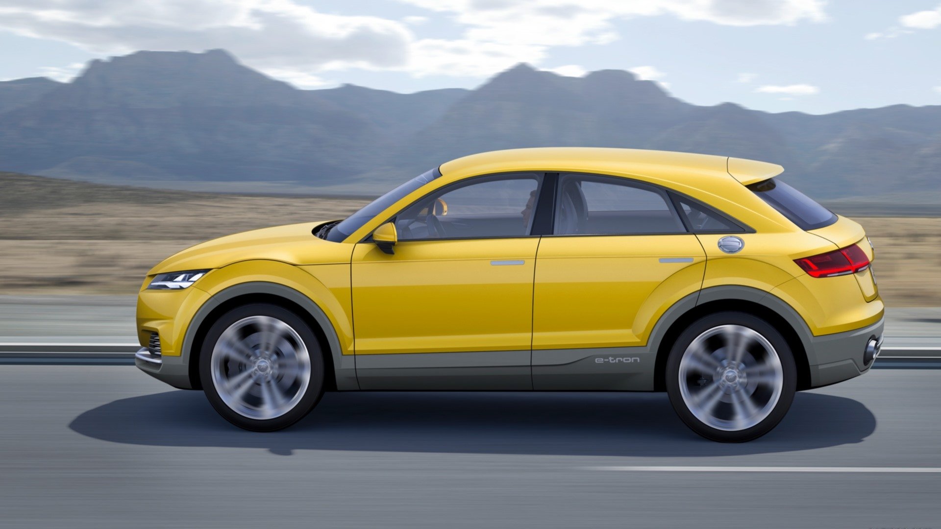 Download Vehicle Audi TT Offroad Concept HD Wallpaper