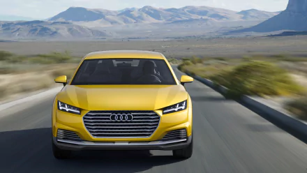 vehicle Audi TT Offroad Concept HD Desktop Wallpaper | Background Image