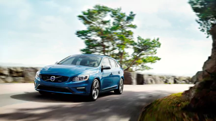 Volvo V60 Plug-in Hybrid R-design vehicle Volvo V60 HD Desktop Wallpaper | Background Image