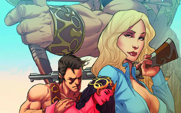 Comic lords of mars HD Desktop Wallpaper | Background Image