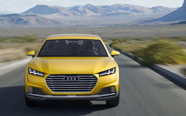 vehicle Audi TT Offroad Concept HD Desktop Wallpaper | Background Image