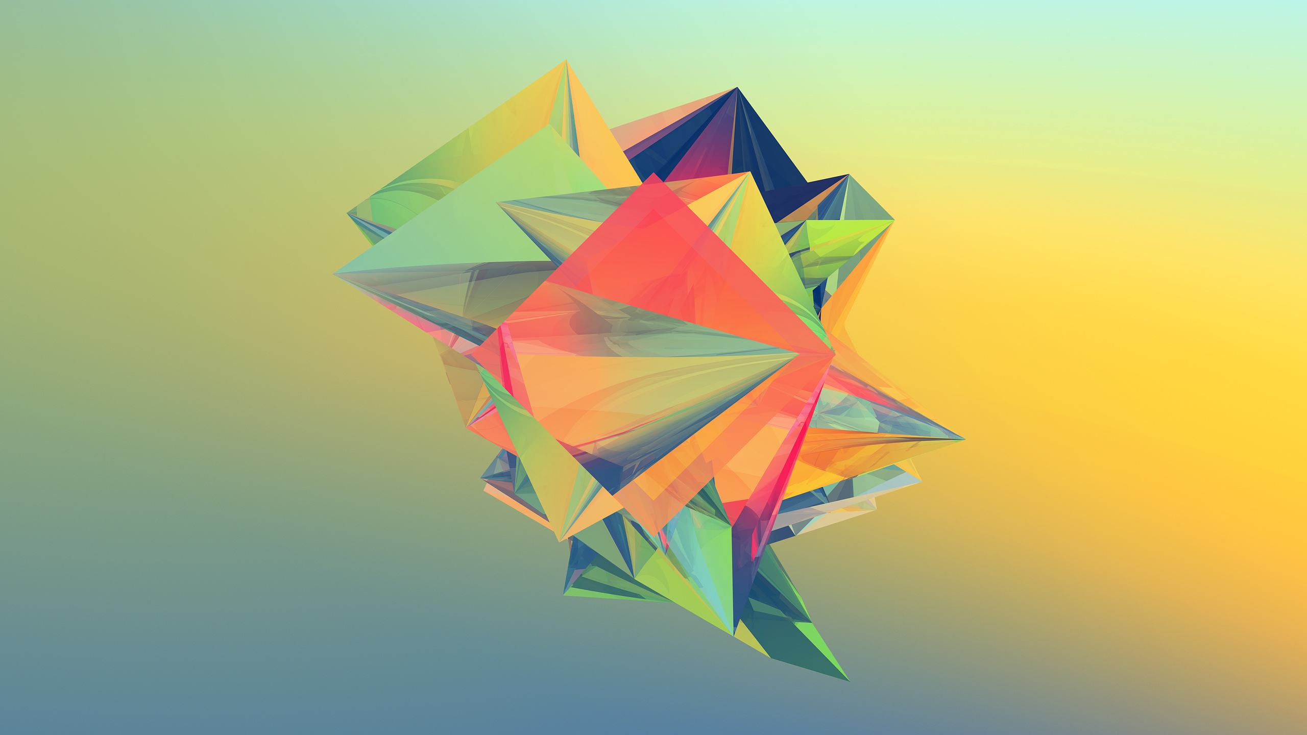 Download Abstract Facets HD Wallpaper by Justin Maller