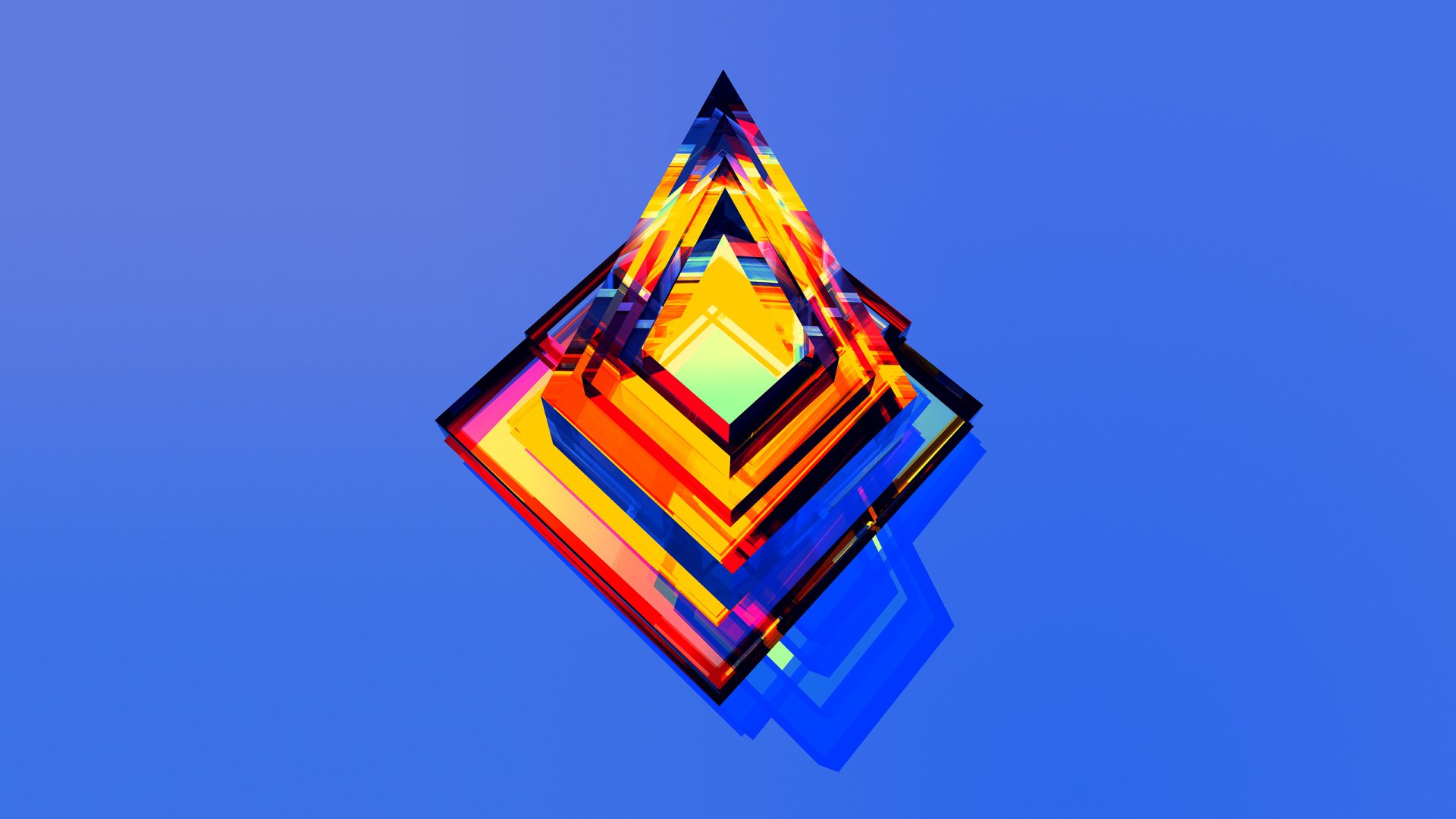 Download Abstract Facets HD Wallpaper by Justin Maller
