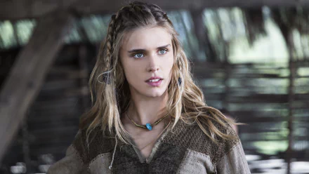 Gaia Weiss Thorunn (Vikings) Vikings (2013) TV Show HD Desktop Wallpaper | Background Image