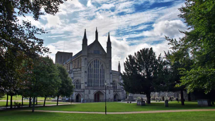 religious Winchester Cathedral HD Desktop Wallpaper | Background Image
