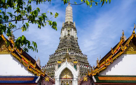 religious Wat Arun Temple HD Desktop Wallpaper | Background Image