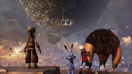 Zoé (Dragon Hunters) Lian-chu Gwizdo (Dragon Hunters) movie Dragon Hunters HD Desktop Wallpaper | Background Image