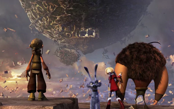 Zoé (Dragon Hunters) Lian-chu Gwizdo (Dragon Hunters) movie Dragon Hunters HD Desktop Wallpaper | Background Image