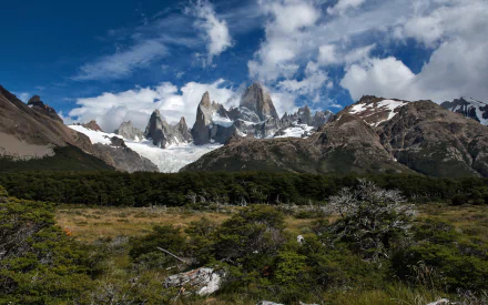 nature Mount Fitz Roy HD Desktop Wallpaper | Background Image
