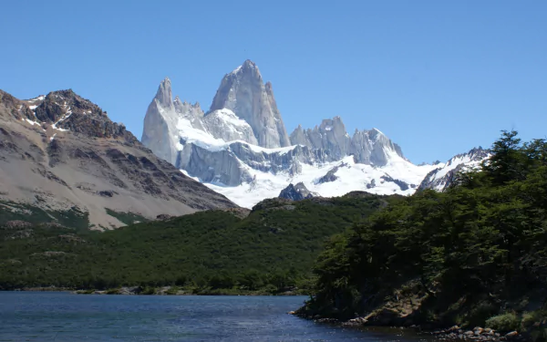 nature Mount Fitz Roy HD Desktop Wallpaper | Background Image