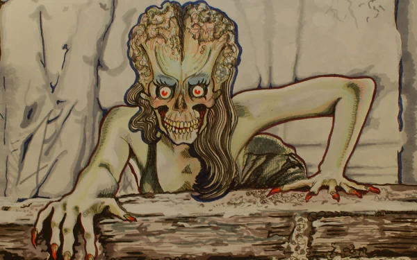 Comic mars attacks HD Desktop Wallpaper | Background Image