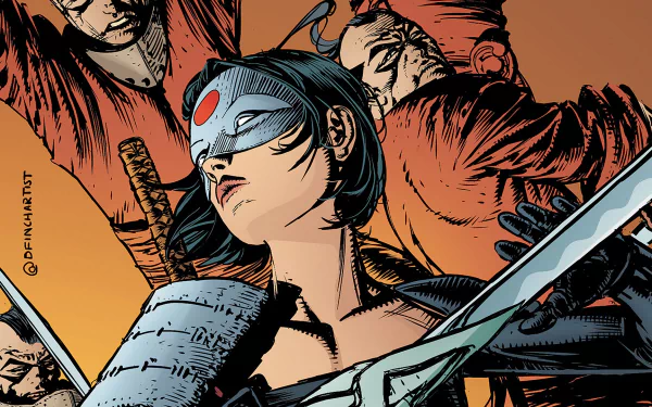 Comic Katana (DC Comics) HD Desktop Wallpaper | Background Image