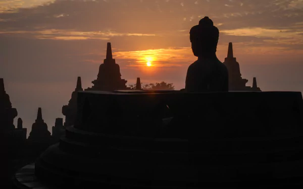 religious Borobudur HD Desktop Wallpaper | Background Image