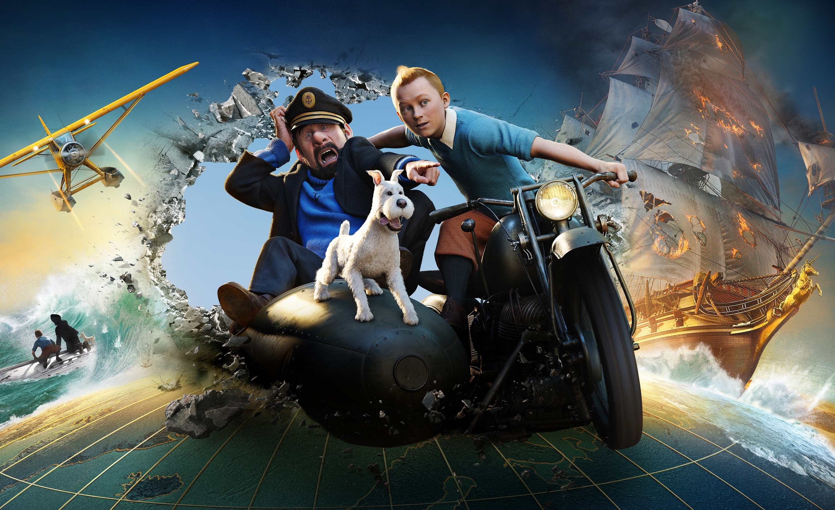 Movie The Adventures Of Tintin HD Wallpaper | Background Image