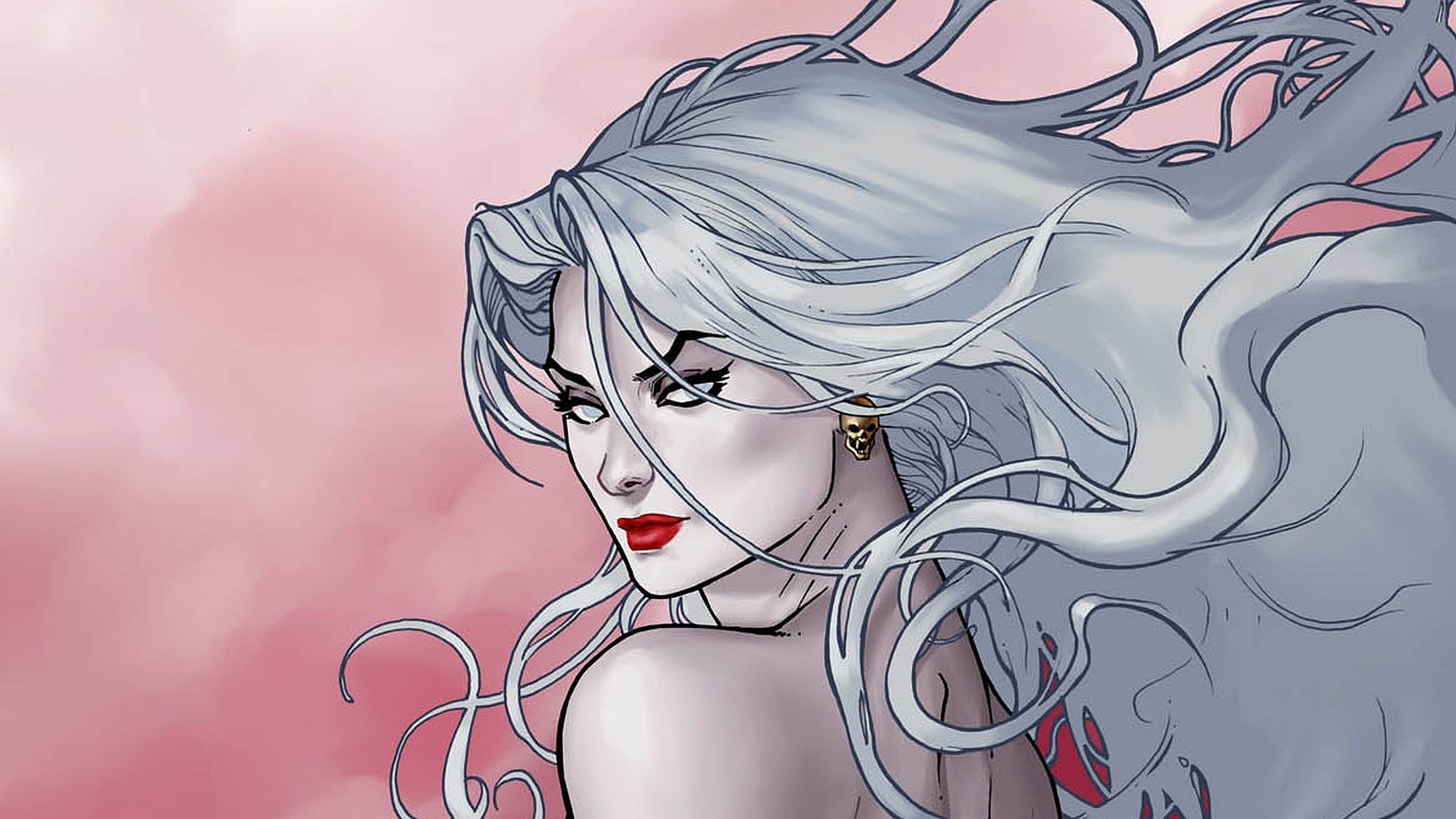 Download Comic Lady Death HD Wallpaper