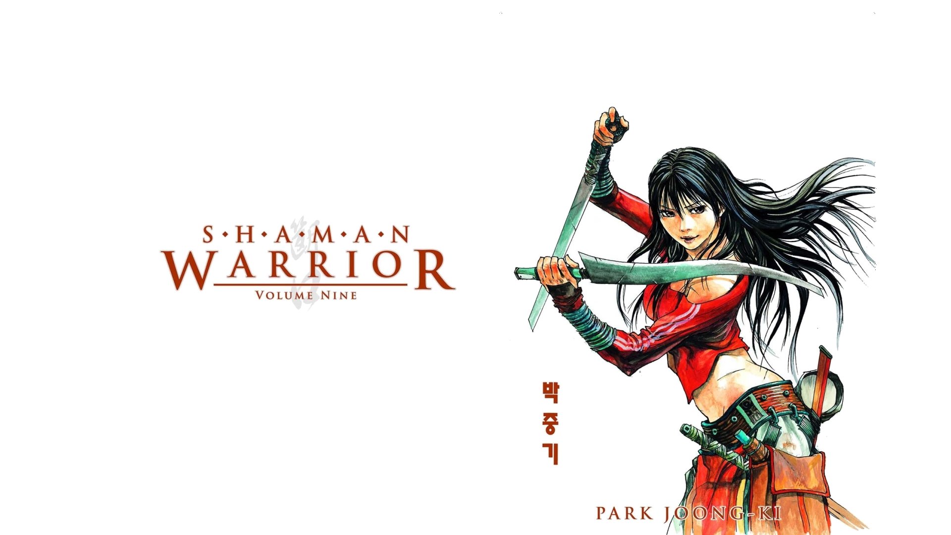 Download Comic Shaman Warrior HD Wallpaper