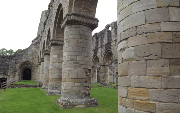 religious Buildwas Abbey HD Desktop Wallpaper | Background Image