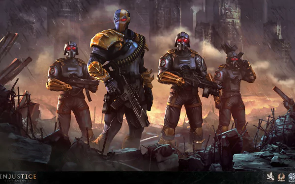 Deathstroke video game Injustice: Gods Among Us HD Desktop Wallpaper | Background Image