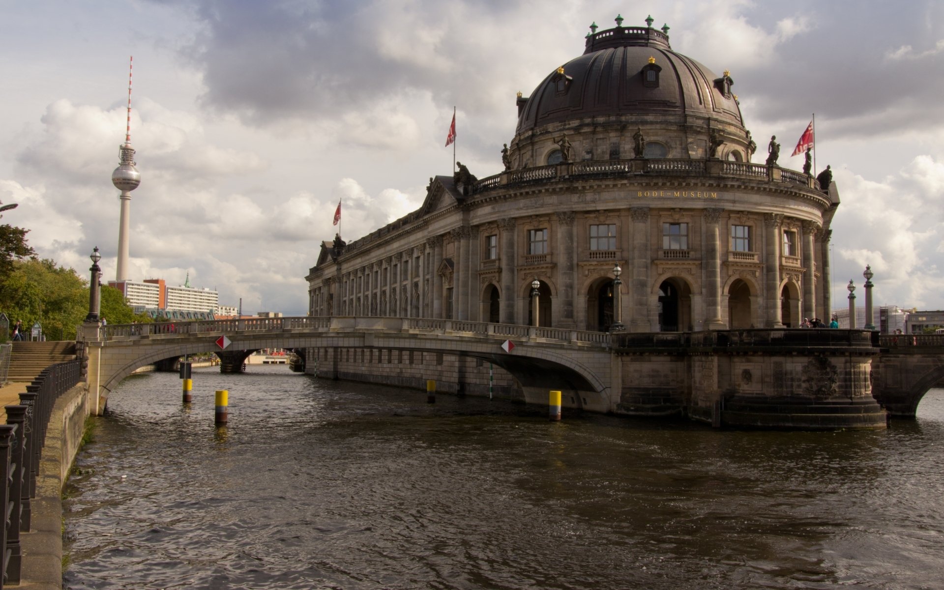 Download Man Made Bode Museum HD Wallpaper