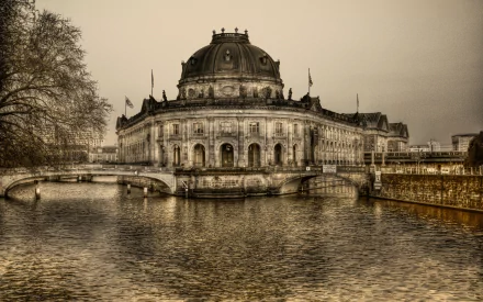 man made Bode Museum HD Desktop Wallpaper | Background Image