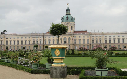 man made Charlottenburg Palace HD Desktop Wallpaper | Background Image