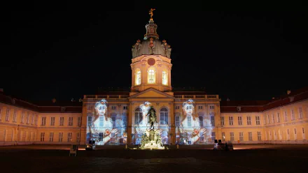 man made Charlottenburg Palace HD Desktop Wallpaper | Background Image