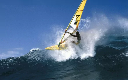 windsurfing Sports HD Desktop Wallpaper | Background Image