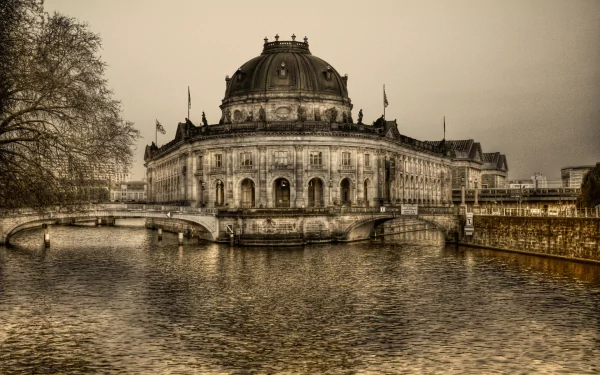 man made Bode Museum HD Desktop Wallpaper | Background Image