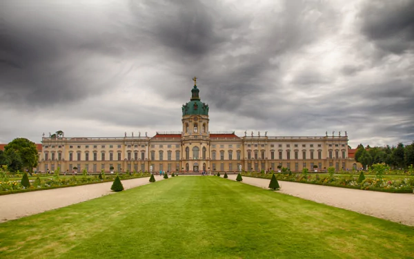 man made Charlottenburg Palace HD Desktop Wallpaper | Background Image