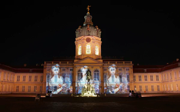man made Charlottenburg Palace HD Desktop Wallpaper | Background Image