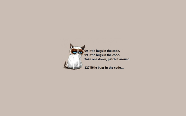 Technology Programming Grumpy Cat HD Wallpaper | Background Image
