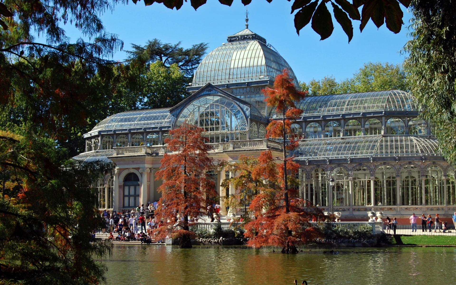 Man Made Palacio de Cristal HD Wallpaper