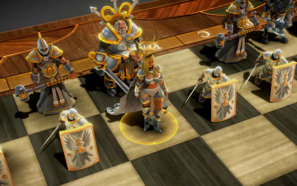 video game Battle Vs Chess HD Desktop Wallpaper | Background Image