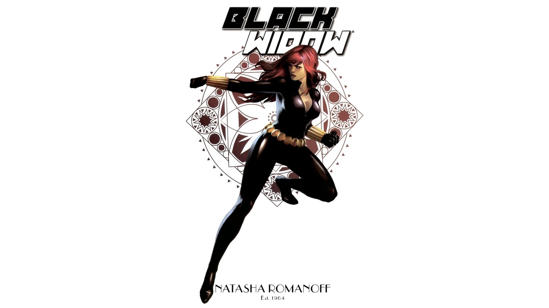 Download Comic Black Widow HD Wallpaper