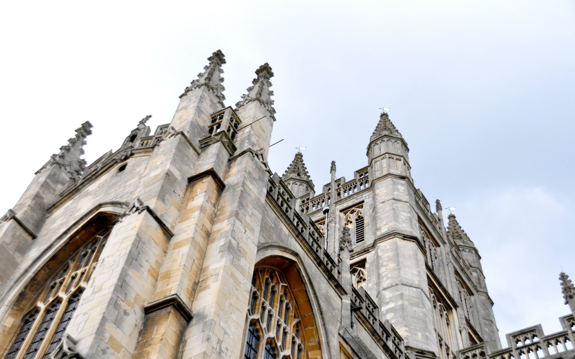 Download Religious Bath Abbey HD Wallpaper